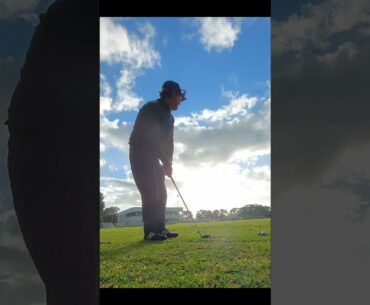 40 year old Sand Wedge - Practice