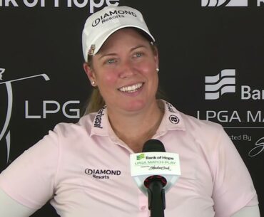 Brittany Linicome: Wednesday quotes 2021 Bank of Hope LPGA Match Play