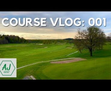COURSE VLOG GOLF: 001 Front 9 at Swedish Public Course  | AJ GOLF