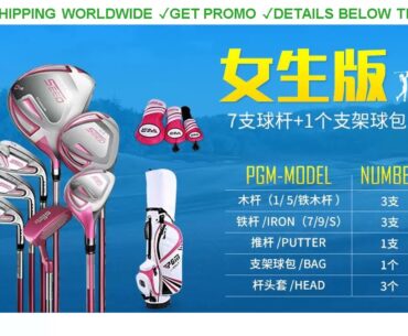 [DIscount] $186.75 Childrens Golf Club Sets for 120 165cm Height Boy Girl Kids Junior Golf Club Lea
