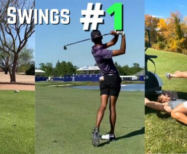 GOLF SWINGS #1 #golf #swing #pga #driver #stories