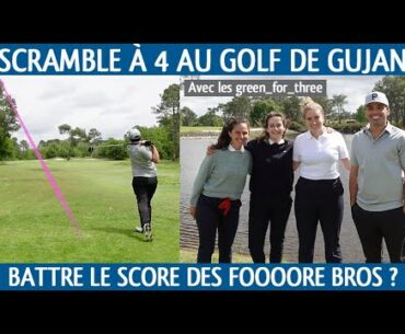 SCRAMBLE AU GOLF DE GUJAN AVEC LES 3 FILLES DE GREEN_FOR_THREE