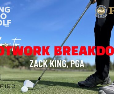 3 Pivots and a Stabilizer | Footwork Breakdown | Golf Instruction for Beginners to Adv | KingProGolf