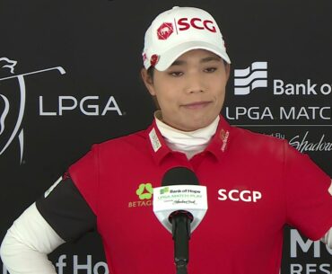 Ariya Jutanaugarn: Round 1 Match Play quotes 2021 Bank of Hope LPGA Match Play