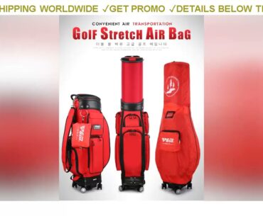 [DIscount] $191.73 PGM Four wheel Golf Standard Package Telescopic Men Womens Flat Push Double Ball