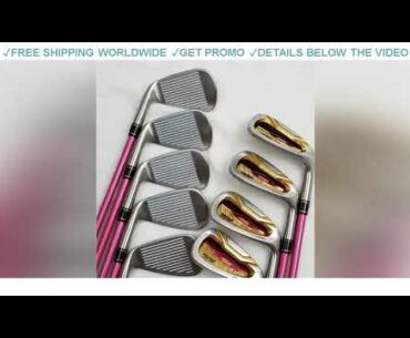 [Sale] $321.1 HONMA s 06 4 star women golf irons set 5 11AW.SW graphite L flex with head cover