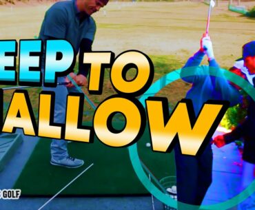 George Gankas STEEP To Shallow Swing Secrets