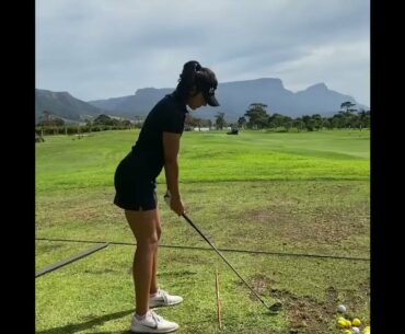 Tvesa Malik golf swing motivation! #golfshorts #shorts #ladiesgolf #alloverthegolf