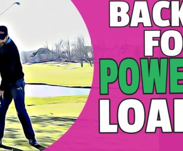 DO THIS With Your Feet To Push Of Back Foot For Power And Stop Golf Swing Sway