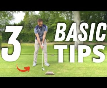 3 Basic Tips That Will Instantly Change Your Game