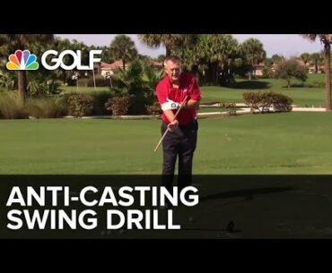 Anti-casting Swing Drill - SwingFix | Golf Channel