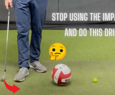 STOP HITTING THE IMPACT BAG DO THIS DRILL INSTEAD | WISDOM IN GOLF | CALLAWAY |