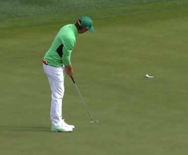 Rickie Fowler being the best putter in the world for 46 Seconds!