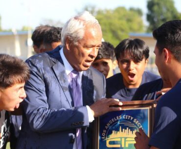 Anthony Miron scores 2 penalties to lead Birmingham boys soccer to LA City Championship