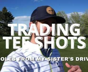 Trading Tee Shots - 9 Hole Match From the Other Person's Drive