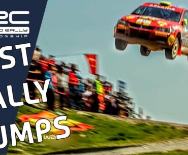 BEST RALLY JUMPS. Famous WRC Jumps: Fafe Jump, Colin's Crest with Novikov, Ogier, Meeke and more.