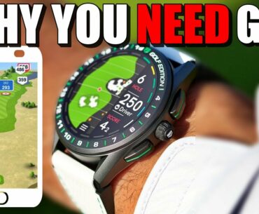 ALL GOLFERS NEED GPS | Tag Heuer Golf Connected GPS Watch Review