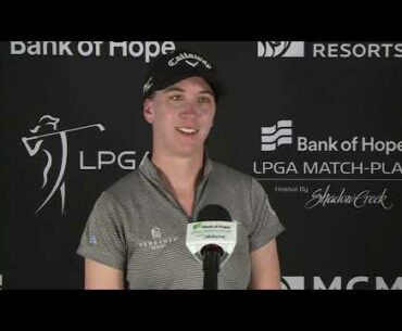 Jenny Coleman: Friday quotes 2021 Bank of Hope LPGA Match Play