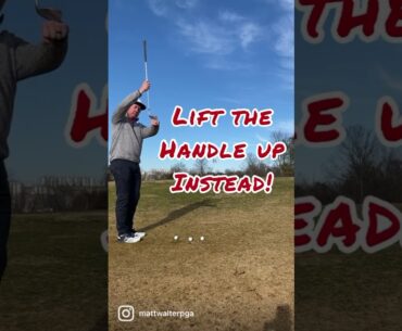 Stop chunking wedges! #golf #shorts #golftips