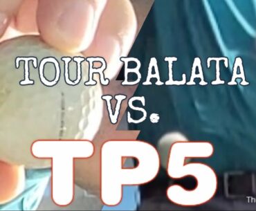 SHOCKING RESULTS: OLD BALATA GOLF BALL TEST VS. MODERN BALL!!