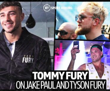 Tommy Fury Tears Into 'No Balls' Jake Paul And Reacts To Tyson Fury v Anthony Joshua Breaking Down