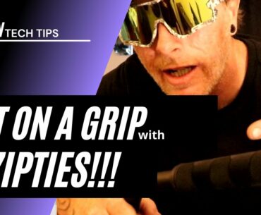 5min Tech Tips: Grip Install with Zipties