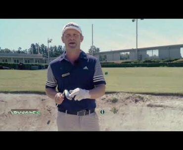 60 Degree Wedge is the best club to use out of the Bunker with Head Coach Jonathan Porter