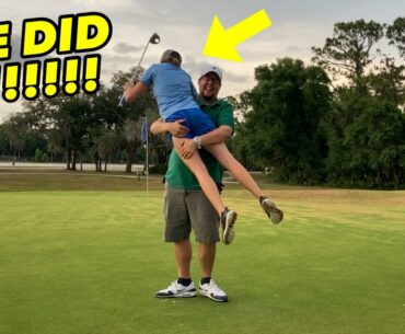 HOW TO BREAK 50 - Full Course Vlog w/ Simple Golf Tips