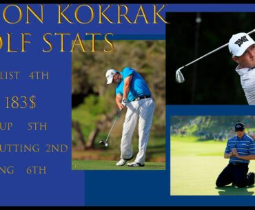 Jason Kokrak performance and golf statistics. #bestgolf #golfstats #subforgolf #alloverthegolf