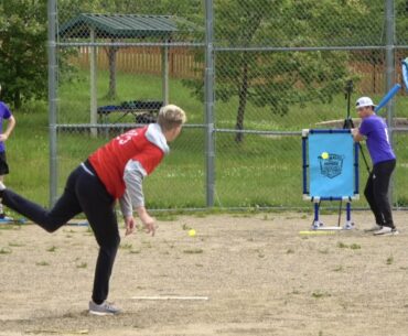 THIS CURVEBALL FROZE HIM... Redbirds vs Badgers Blitzball 2021