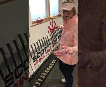 Scotty Cameron Putter Heaven at the Titleist National Fitting Centre with Jill de Villiers