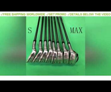 [Cheap] $234 Golf Clubs S MAX Irons Golf Iron Set 4 9PS R/S/SR Flex Graphite /Steel Shaft With Head