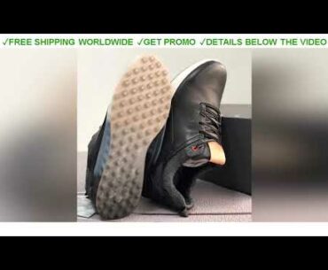 [Deal] $64.62 New Brand Men Golf Shoes Leather Professional Golf Sport Sneakers Black White Classic