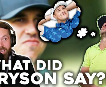 What did Bryson Dechambeau say to Brooks Koepka?! #EP77