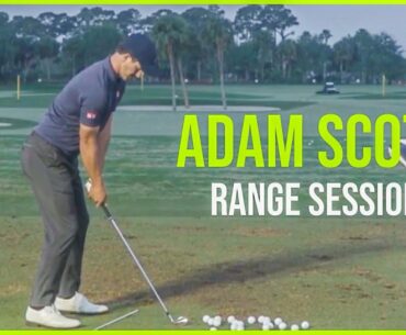 Watch Adam Scott on the Range With Perfect Swings