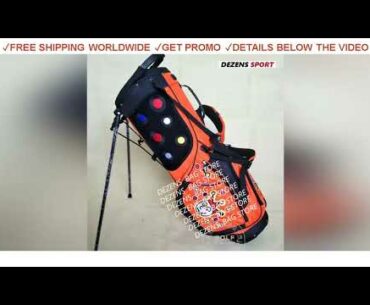 [DIscount] $223 DEZENS 8.5inch Standard Ball Cart Orange Golf Bag