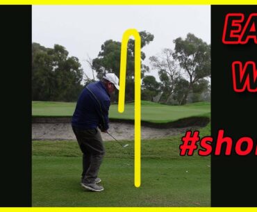 How To Hit A Pitch Over A Bunker #shorts