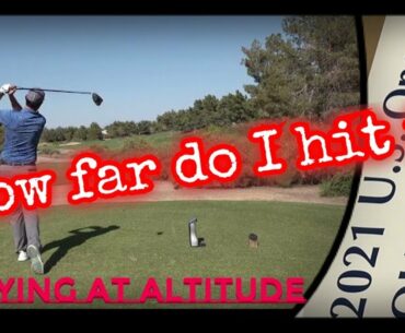 Playing at Altitude (How much further does my ball go?)