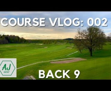 ROAD TO SCRATCH #2 - Back 9 at Swedish Public Course Lindo Dal  | AJ GOLF