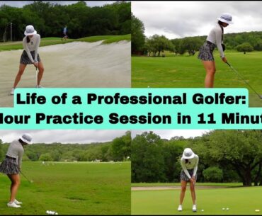 Professional Golfer’s Practice Session: 4 Hours in 11 Minutes