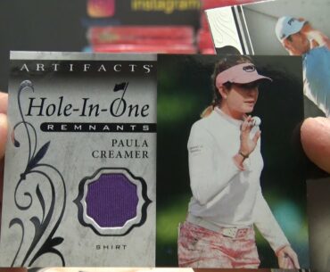 Matt's 2021 Upper Deck Artifacts Golf Box Break