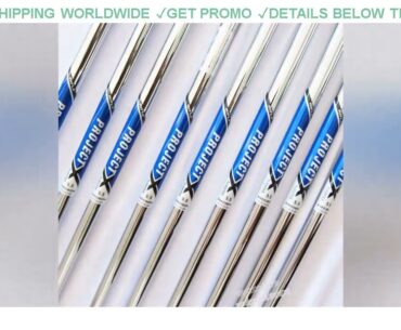 [Cheap] $105 New Club Golf Shaft Project X  Steel 50 or 55 6.0 Flex Irons Steel Shaft 9 Pcs/Lot Fre