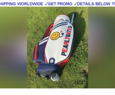 [Sale] $225.5 New womens fashion golf bag with wheels Golf Cart Bags Golf Stand Bag