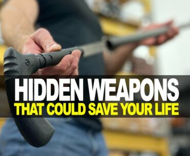 Hidden Weapons that could Save Your Life!