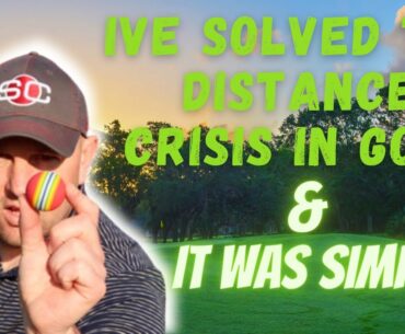 GOLF BALL DISTANCE PROBLEM SOLVED...!