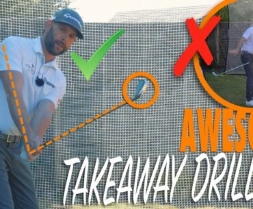 AWESOME TAKEAWAY DRILL - STOP ROLLING THE CLUB INSIDE