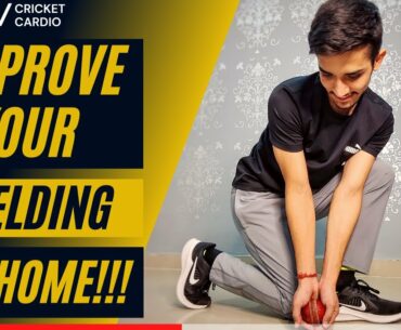 Improve your Fielding at Home || Best Fielding Drills || Long Barrier & underarm flick