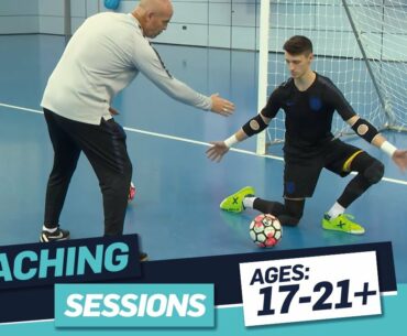 Part 1 - Tony Elliott: Futsal Goalkeeper Techniques | FA Learning Coaching Session