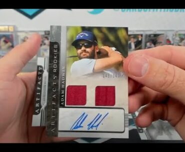 2021 Upper Deck Artifacts Golf Box Break #1