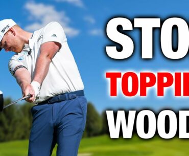 Stop TOPPING Your Woods! | CRUSH Your 3 Wood From The Fairway! | ME AND MY GOLF
